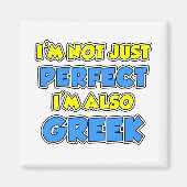 Niet alleen perfect Grieks Magneet (Voorkant)