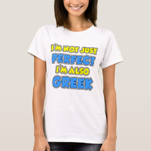Niet alleen perfect Grieks T-shirt