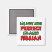 Niet alleen perfect Italiaans Magneet (Voorkant / Achterkant)