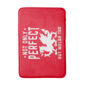 Niet alleen perfect, maar ook goed zo grappig Wale Badmat (Voorkant Verticaal)