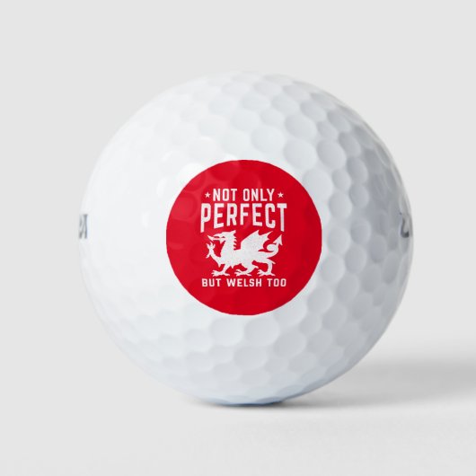 Niet alleen perfect, maar ook goed zo grappig Wale Golfballen (Voorkant)