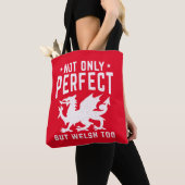 Niet alleen perfect, maar ook goed zo grappig Wale Tote Bag (Dichtbij)