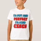 Niet alleen perfect Tsjechisch T-shirt (Voorkant)