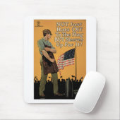 Niet alleen Petten naar de vlag Muismat (Met muis)