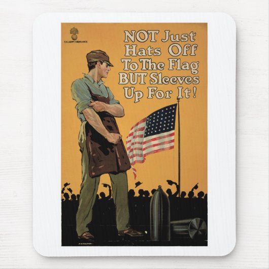 Niet alleen Petten naar de vlag Muismat (Voorkant)