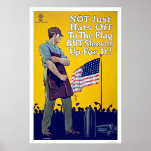 Niet alleen petten naar de vlag poster