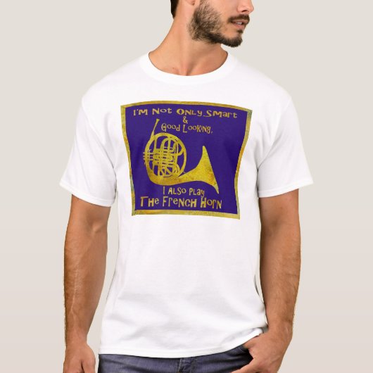 Niet alleen Smart French Horn T-shirt (Voorkant)