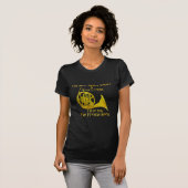 Niet alleen Smart French Horn T-shirt (Voorkant volledig)