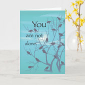 Niet alleen Vogelherstel Ondersteuning Kaart (Gele Bloem)