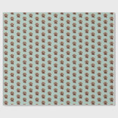 Niet alleen voor dierenliefhebbers, mintgroen, pot cadeaupapier (Vlak)