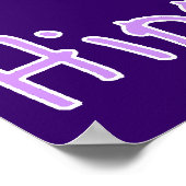 Niet alleen voor Hippies Poster (Hoek)