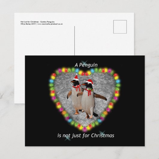 Niet alleen voor kerstBriefkaart Briefkaart (Voorkant / Achterkant)