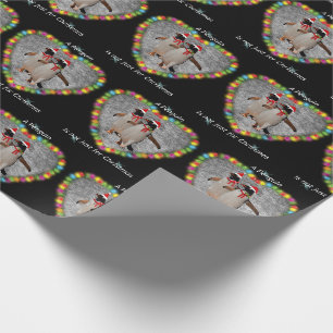 Niet alleen voor kerstpapier (zwart) cadeaupapier