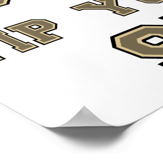 Niet alleen voor Koeien Tip uw serverPoster Poster (Hoek)