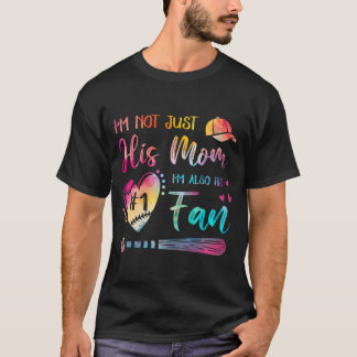 Niet alleen zijn moeder in zijn nummer een honkbal t-shirt