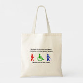 NIET ALLEMAAL HETZELFDE TOTE BAG (Achterkant)
