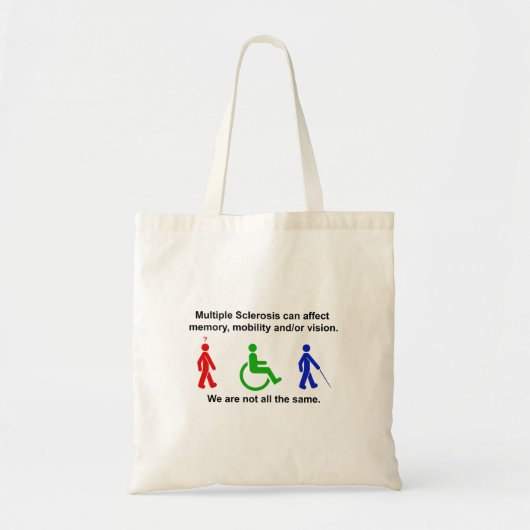 NIET ALLEMAAL HETZELFDE TOTE BAG (Voorkant)