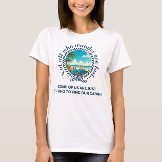 Niet Allemaal Zwervers... Vrouwen Cruise T-shirt