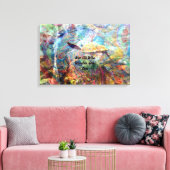 Niet allen die Inspirerend Citaat zijn verloren Canvas Afdruk (Insitu (Woonkamer))