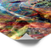 Niet allen die Inspirerend Citaat zijn verloren Poster (Hoek)