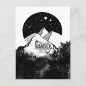 Niet allen die WANDER zijn verloren illustratie ci Briefkaart (Voorkant)