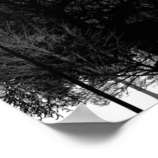 Niet allen die WANDER zijn verloren illustratie ci Poster (Hoek)