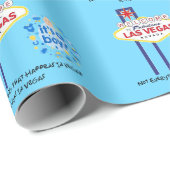 Niet alles in Vegas is een jongen. Cadeaupapier (Rol Hoek)