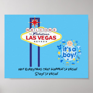 Niet alles in Vegas is een jongen. Poster