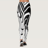 NIET ALLES IS ZWART EN WIT LEGGINGS (Achterkant)
