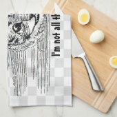 Niet alles. theedoek (Quarter Fold)