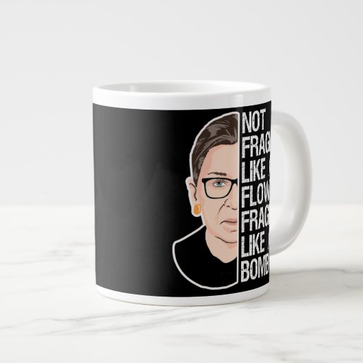 Niet als een fluitje als een bomb grote koffiekop (Voorkant rechts)