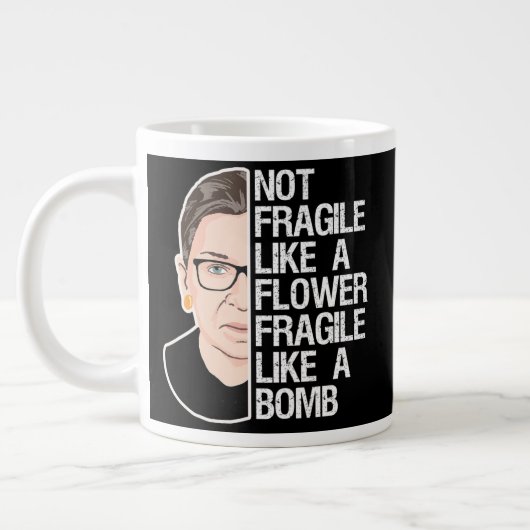 Niet als een fluitje als een bomb grote koffiekop (Links)