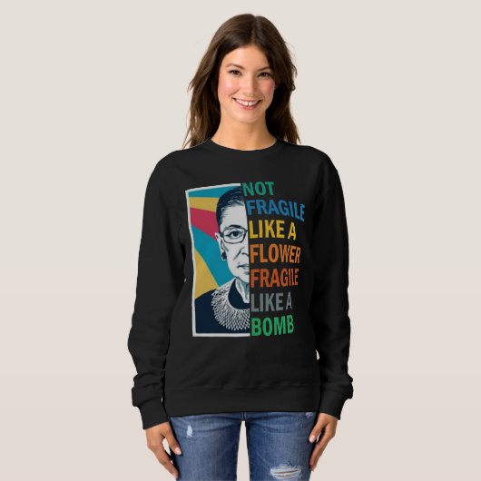 Niet als een fluitje als een bomb trui (Voorkant volledig)