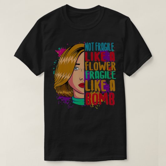 Niet als een fluitje als een bomemi t-shirt (Design voorkant)