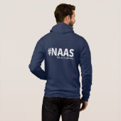 Niet als een service | NAAS Tech Humor Hoodie (Achterkant volledig)