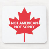 Niet Amerikaans, geen Muismat (Voorkant)