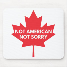 Niet Amerikaans, geen Muismat