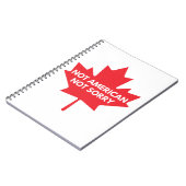 Niet Amerikaans, geen Notitieboek (Linkerzijde)