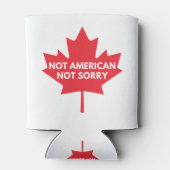 Niet Amerikaans, geen Notitieboek Blikjeskoeler (Achterkant)