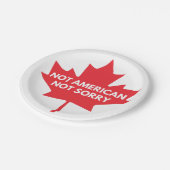 Niet Amerikaans, geen papieren Bord (Gekanteld)