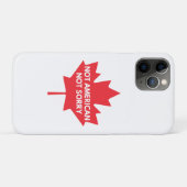 Niet Amerikaans, geen sorry telefoon geval Case-Mate iPhone Case (Achterkant (horizontaal))