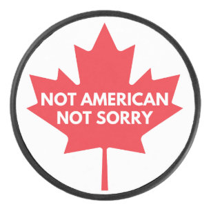 Niet Amerikaans, geen sorry voor hockey puck