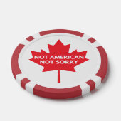 Niet Amerikaans, niet sorry voor pokerchips (Enkel)