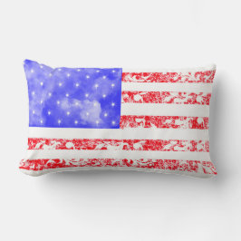 , niet-artistieke Amerikaanse vlag Kussen