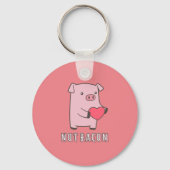 Niet Bacon Sleutelhanger (Voorkant)