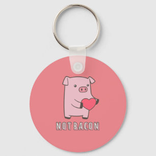 Niet Bacon Sleutelhanger
