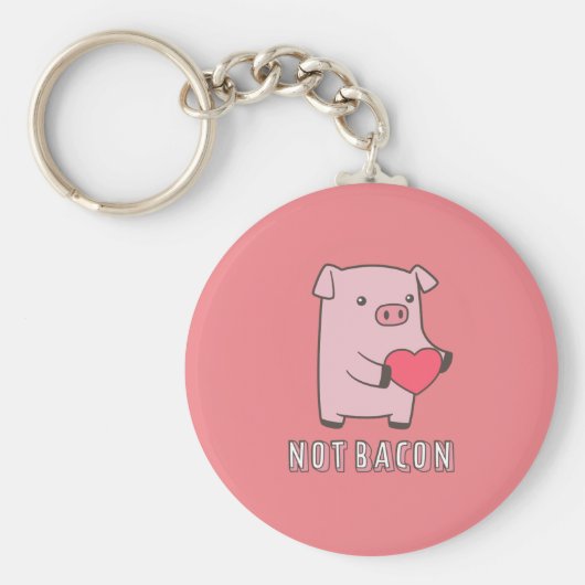 Niet Bacon Sleutelhanger (Voorkant)