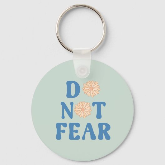 Niet bang sleutelhanger (Voorkant)