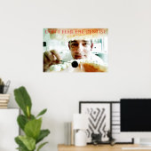 niet bang voor de tandarts poster (Thuiskantoor)