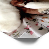 Niet bang zijn dat er met Teddy Bear geslikt wordt Poster (Hoek)